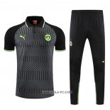 Conjunto Polo del Borussia Dortmund 2022-2023 Gris