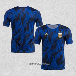 Camiseta Pre Partido del Argentina 2022 Azul