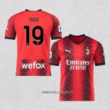 Camiseta Primera AC Milan Jugador Theo 2023-2024