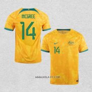 Camiseta Primera Australia Jugador Mcgree 2022