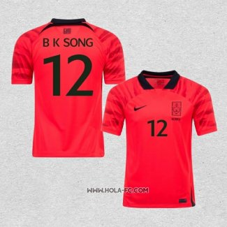 Camiseta Primera Corea del Sur Jugador Song Beom-Keun 2022