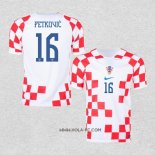 Camiseta Primera Croacia Jugador Petkovic 2022