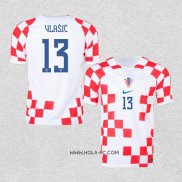Camiseta Primera Croacia Jugador Vlasic 2022
