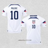 Camiseta Primera Estados Unidos Jugador Pulisic 2022