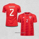 Camiseta Primera Gales Jugador Gunter 2022