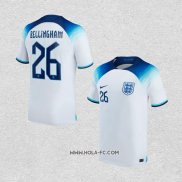 Camiseta Primera Inglaterra Jugador Bellingham 2022