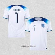 Camiseta Primera Inglaterra Jugador Pickford 2022