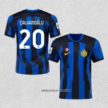 Camiseta Primera Inter Milan Jugador Calhanoglu 2023-2024