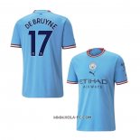 Camiseta Primera Manchester City Jugador De Bruyne 2022-2023