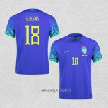 Camiseta Segunda Brasil Jugador G.Jesus 2022