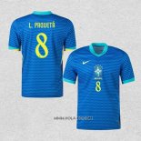 Camiseta Segunda Brasil Jugador L.Paqueta 2024