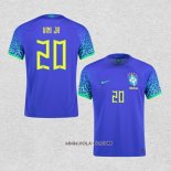 Camiseta Segunda Brasil Jugador Vini Jr. 2022