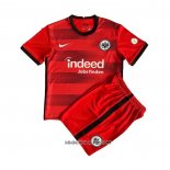 Camiseta Segunda Eintracht Frankfurt 2021-2022 Nino