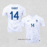 Camiseta Segunda Francia Jugador Rabiot 2022