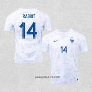 Camiseta Segunda Francia Jugador Rabiot 2022