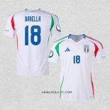 Camiseta Segunda Italia Jugador Barella 2024-2025