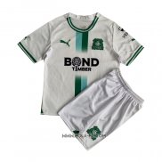 Camiseta Segunda Plymouth Argyle 2023-2024 Nino