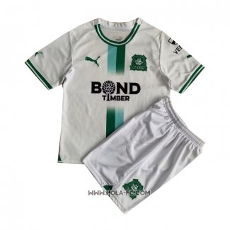 Camiseta Segunda Plymouth Argyle 2023-2024 Nino