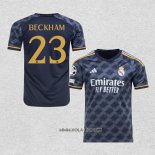 Camiseta Segunda Real Madrid Jugador Beckham 2023-2024