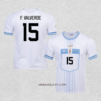 Camiseta Segunda Uruguay Jugador F.Valverde 2022