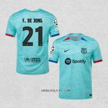 Camiseta Tercera Barcelona Jugador F.De Jong 2023-2024
