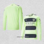Camiseta Tercera Manchester City 2022-2023 Manga Larga