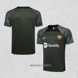 Camiseta de Entrenamiento Barcelona 2023-2024 Verde Oscuro