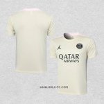 Camiseta de Entrenamiento Paris Saint-Germain Jordan 2024-2025 Amarillo