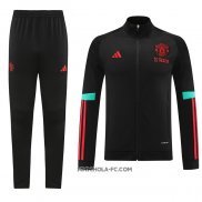 Chandal de Chaqueta del Manchester United 2023-2024 Nino Negro