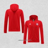 Chaqueta con Capucha del Bayern Munich 2022-2023 Rojo