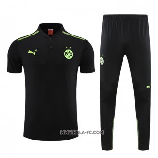 Conjunto Polo del Borussia Dortmund 2022-2023 Negro