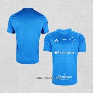 Tailandia Camiseta Cruzeiro Portero 2023 Azul