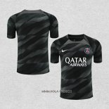 Camiseta Paris Saint-Germain Portero 2023-2024 Negro