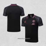 Camiseta Polo del Paris Saint-Germain Jordan 2022-2023 Negro