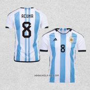 Camiseta Primera Argentina Jugador Acuna 2022