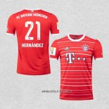 Camiseta Primera Bayern Munich Jugador Hernandez 2022-2023