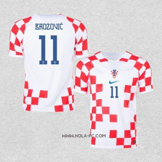 Camiseta Primera Croacia Jugador Brozovic 2022