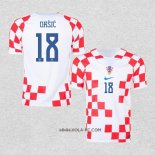 Camiseta Primera Croacia Jugador Orsic 2022