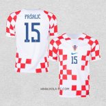 Camiseta Primera Croacia Jugador Pasalic 2022