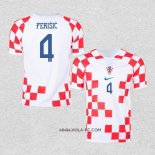 Camiseta Primera Croacia Jugador Perisic 2022