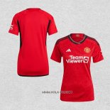 Camiseta Primera Manchester United 2023-2024 Mujer