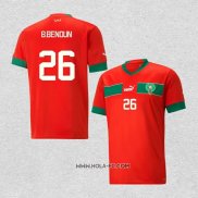 Camiseta Primera Marruecos Jugador B.Benoun 2022