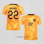 Camiseta Primera Paises Bajos Jugador Dumfries 2022