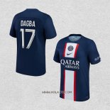 Camiseta Primera Paris Saint-Germain Jugador Dagba 2022-2023