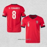 Camiseta Primera Portugal Jugador B.Fernandes 2024
