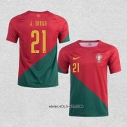 Camiseta Primera Portugal Jugador J.Diogo 2022
