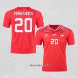 Camiseta Primera Suiza Jugador Fernandes 2022