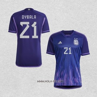 Camiseta Segunda Argentina Jugador Dybala 2022