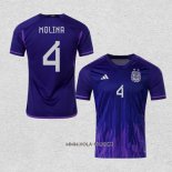 Camiseta Segunda Argentina Jugador Molina 2022