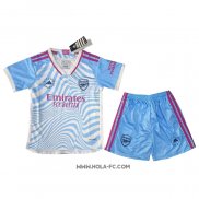 Camiseta Segunda Arsenal WFC 2023-2024 Nino